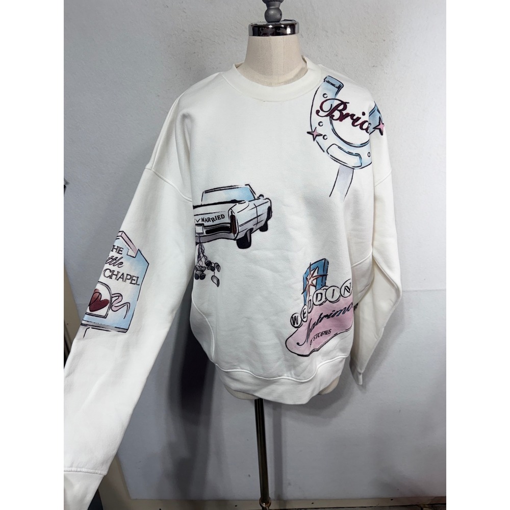 Six Stories Sweatshirt Las Vegas Bride Wedding Matrimony L Glam Bachelorette